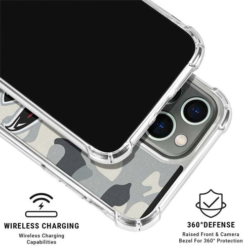 NFL Atlanta Falcons Camo iPhone 16 Pro Clear Case